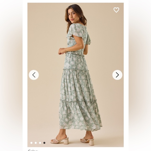 New with tags Altar’d State Brigitte Floral Maxi Dress - Picture 4 of 4